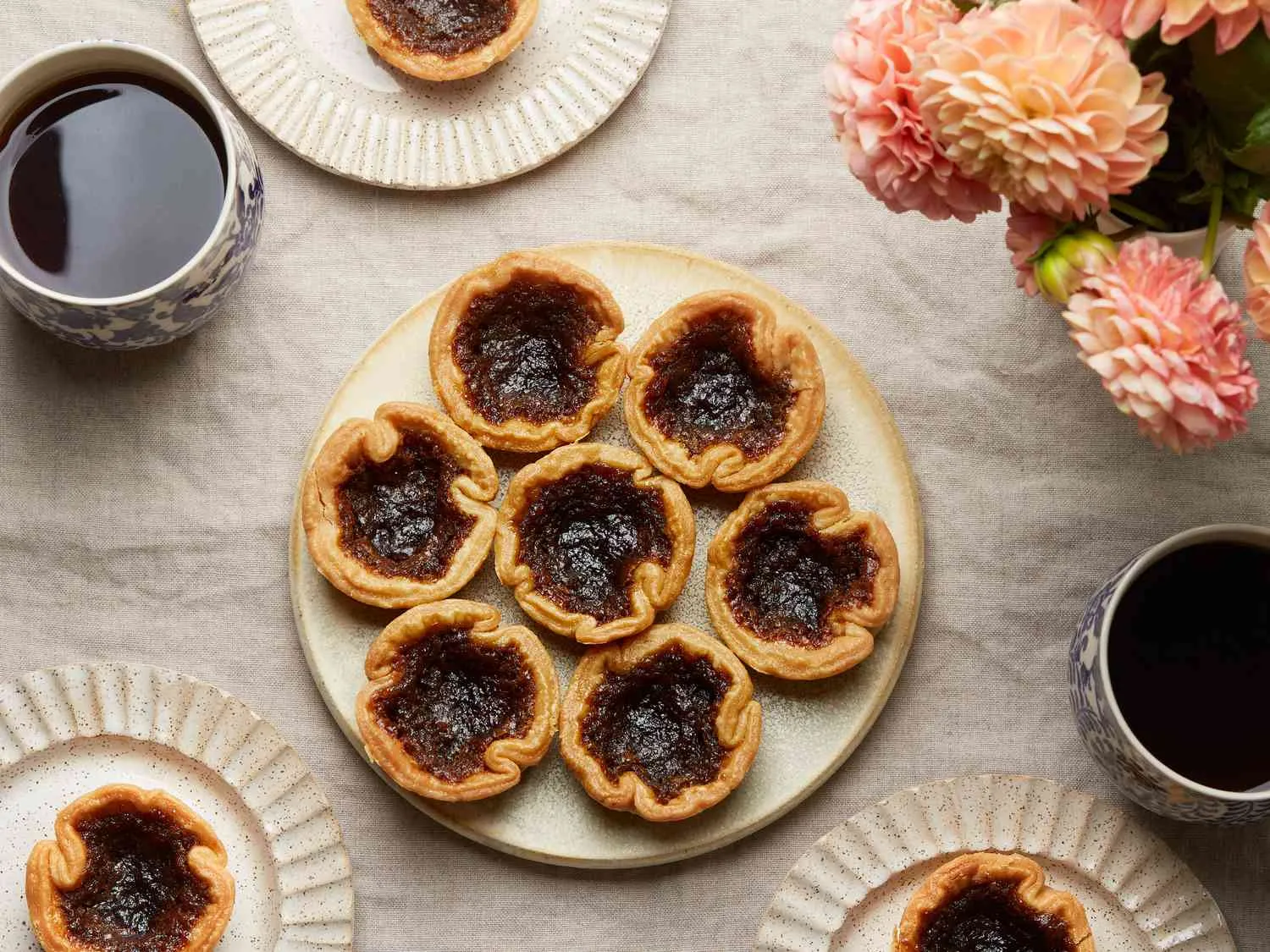 Butter Tarts at Sweet Home Bakery in Bowness Calgary - Classic Canadian butter tarts with gooey caramel filling, available in traditional and pecan varieties